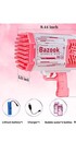 Fully Automatic Bubble Machine Gun  Bubble Gun Kids Toy  Colorful Led Lights