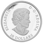 2016  20 Canadian Landscapes  The Rockies 1 Oz Pure Silver Proof Coin