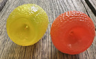 Vintage Small Murano Style Glass Fruit Lemon   Orange