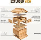 Automatic Beehive Starter Kit With 7 Gravity Auto Hive Frames For Beekeeping