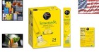 Refreshing Sugar-free Lemonade Drink Mix Packets  24 Count - Healthy Hydration