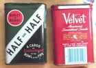 Vintage Lot Of 18 Pipe   Cigarette Cigar Smoking Tobacco  tins pipe Tool  Papers