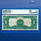 Fr 234 1899  1 One Dollar Silver Certificate  black Eagle   Pmg Fine 12  19022
