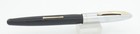Eversharp Symphony Black W chrome Slipper Cap Fountain Pen - 1949 - No Nib
