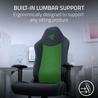 Razer Iskur V2 X Black Essential Ergonomic Gaming Chair With Built-in Lumbar
