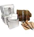 Vintage Czech Army Field Kitchen W storage Bag