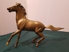 Beautiful Vintage Solid Brass Horse - Heavy - Measures 8 5  X 11 5 