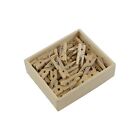 Jam Paper Wood Clip Clothespins Small 7 8 Inch Natural Brown Clothes Pins