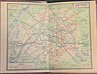 Vintage Paris Street Directory   Metro Guide Book W  Maps     L   indispensable