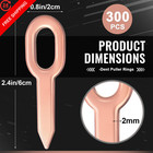 Yaocom 300 Pcs Dent Puller Rings Pulling Straight Washer Spot Welder    
