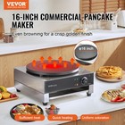 Vevor 16-inch Electric Crepe Maker Commercial Crepe Machine 1700w Non-stick
