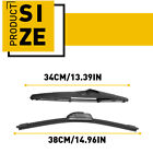 15  15  14  Fit For Jeep Wrangler Jk 2000-2022 Windshield Wiper Blades Set Of 3