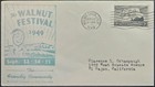 Walnut Festival Fair Advertising Walnut Creek Ca W brochure 1949 Contra Costa