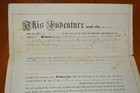 1851 Deed Land East Amwell Township Hunterdon County Nj To John Runyan Hopewell