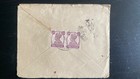 1930s India To Nepal Cover     1   Anna Postal Stationery   Kgvi 1   Anna Pair     Cal
