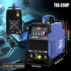 250amp Pulse Aluminum Tig Welder 110v 220v Multiprocess Welding Machine