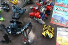 Transformer Lot Toys As Shown Big Mix Huge Personal Collection Box 1 Os