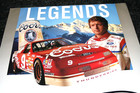 1990 Coor s Light Beer Bill Elliott Legends Nascar Racing Stock Car Poster Nos