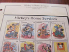 Guyana  1995 Disney Souvenir Sheet Mnh  see Description  mickey s Home Services