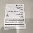 Panasonic Kx-tgd532w 2-handset 1 9ghz Cordless Phone Answering Cid Call Block