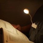 Flexible Rechargeable Led Book Light With 3 Light Modes Easy Clip Reading Lamp