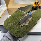 K-line K-42413 O-scale Operating Animated Earthmover Construction Scene Lnib