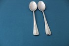 2 Teaspoons Gorham Colonial Tipt 18 8 Stainless Japan Light Use 6 1 8 