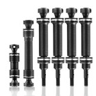 Front   Rear Cvd Drive Shaft Center Shaft Set Steel For 1 16 Traxxas Summit