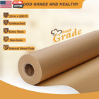 Unbleached 15 X 200 Ft Parchment Baking Paper Roll - 250 Sq ft For Baking  Cooki
