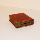 Vintage Singer Sewing Machine Book Coin Bank With Key Works