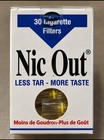 Nic Out Cigarette Filters 8 Sealed Packs   Partial Pack 240 Filters Bulk Lot