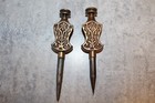 Antique Victorian Ornate Brass Stanley No 2 Trammel Points