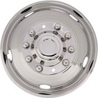 2005-2025 Ford F450 f550 19 5  10 Lug Dually Wheel Simulators Stainless Steel