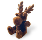 Reindeer Brown Plush Christmas With Green Scarf Dan Dee 15 