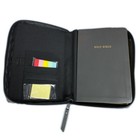 Kjv Large Print Zippered Bible With Organizer Cover Indexed My Organizer Bible