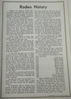 Original 1957 14th Annual Stephens County Petrolia Texas Rodeo Program