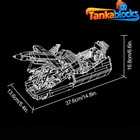 F35 Fighter Jet Building Blocks Set 941pcs Birthday Xmas Toys Gift