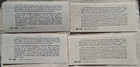 Great Britain 1970s Four Unused Parcel Post Certificate Of Posting Forms