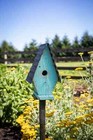 A-frame Wren Birdhouse  Rustic Wooden Birdhouse For Outdoor Garden Decor