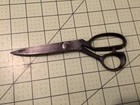 Vintage Antique 7    Unbranded Dressmaker tailor Black Handle Scissors  5