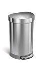Simplehuman 45 L Semi-round  Hands Free Step Trash Can Cw2030