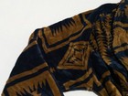  sz S m  Pendleton Terry Hooded Long Sleeve Bath Robe Cotton Blue Gold Men s
