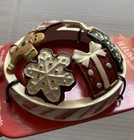 Yankee Candle Illuma Lid New On Card Gingerbread Cookies Star Snowflake 2012