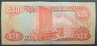 1989 Jamaica 20 Dollars P72c  Eb312023 