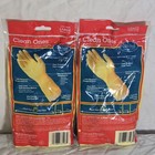 2 Pairs Discontinued Vtg 2005 Clean Ones Premium Muilt-purpose Gloves Sz L