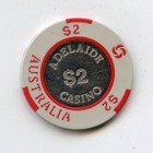 2 00 Chip From The Adelaide Casino Adelaide Australia