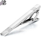 4 6pcs Mens Tie Clip Necktie Bar Clasp Clamp Pin Gentlemen Wedding Business Gift