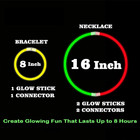 100pcs Glow Sticks Bulk Party Pack  Halloween Glow Sticks For Kids Camping  Glow