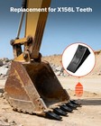 Vevor 5 3  Excavator Bucket Teeth With Pins 4 Pack X156l Bucket Tooth Heavy Duty