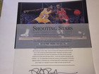 Michael Jordan Magic Rick Rush   Shooting Stars Lithograph Painting In Envelope